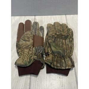 GATES THERMOLITE Men’s Insulated Realtree Camo Gloves Mens Size L Hunting